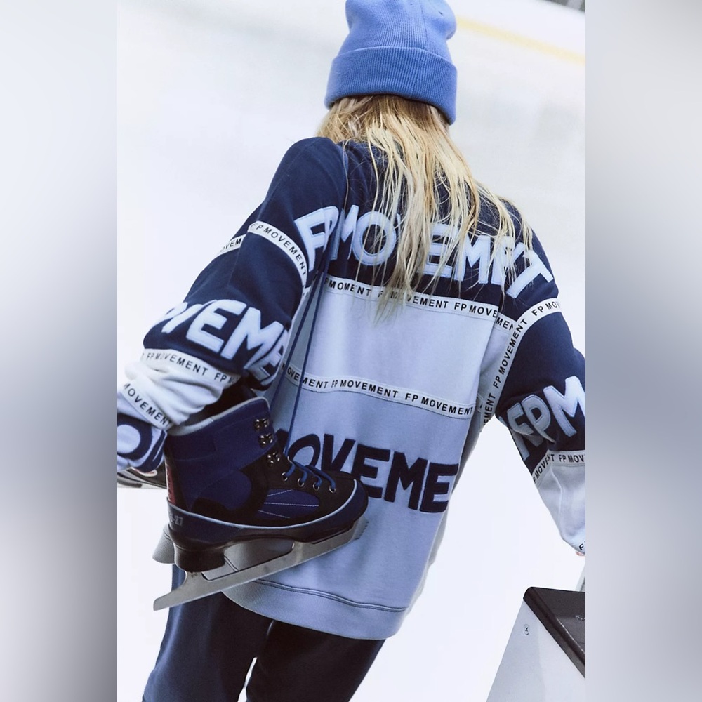 NWT FREE PEOPLE MOVEMENT All Star Logo Set | Midnight Navy Combo MSRP $198 - Picture 4 of 15